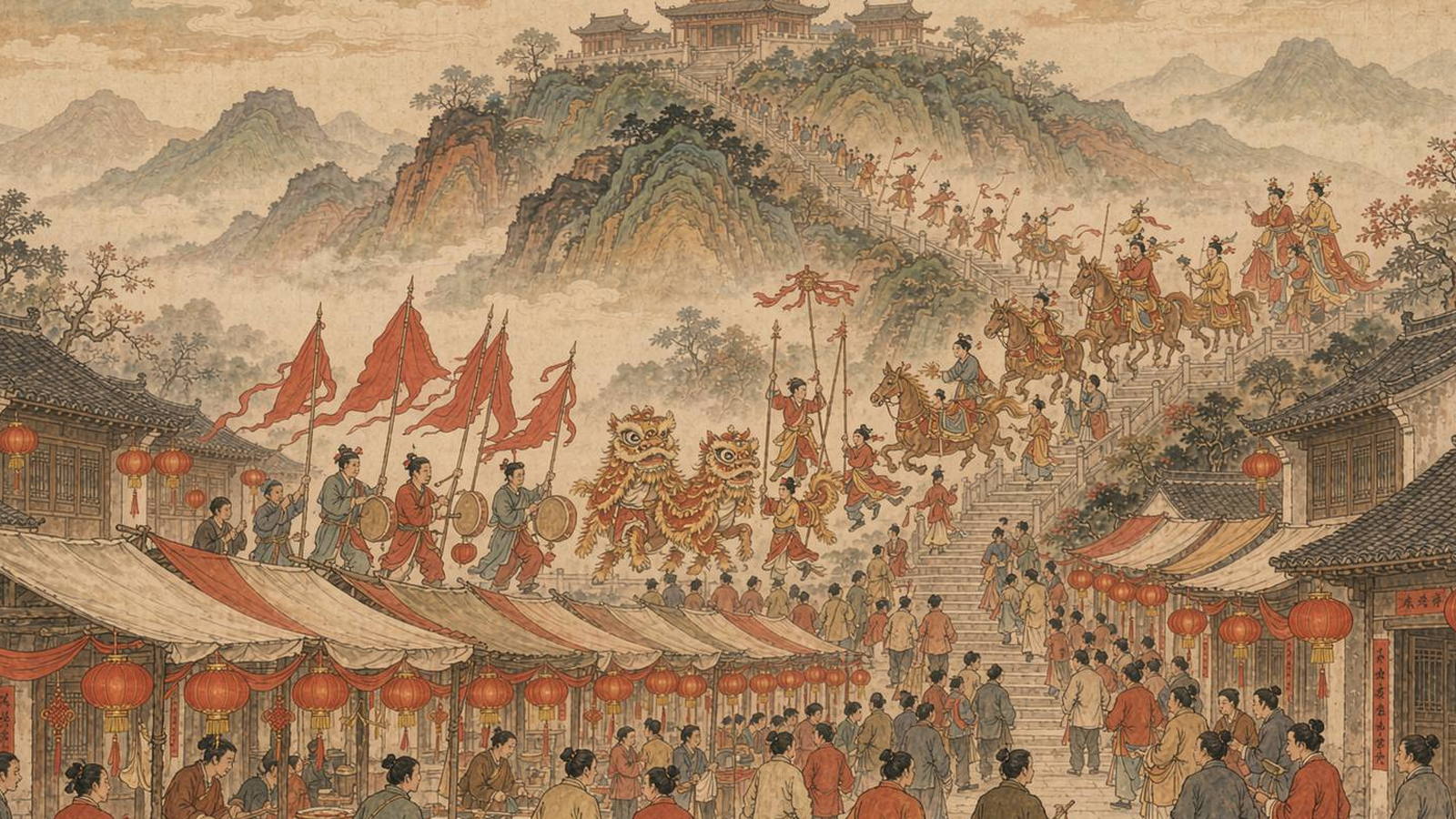 浚县正月古庙会