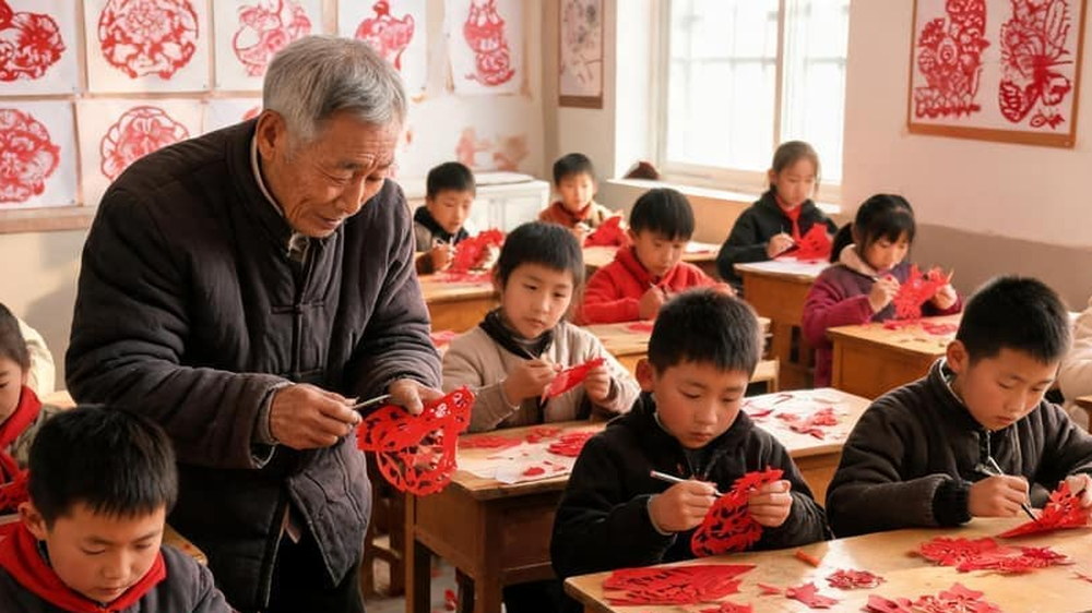 剪纸体验课