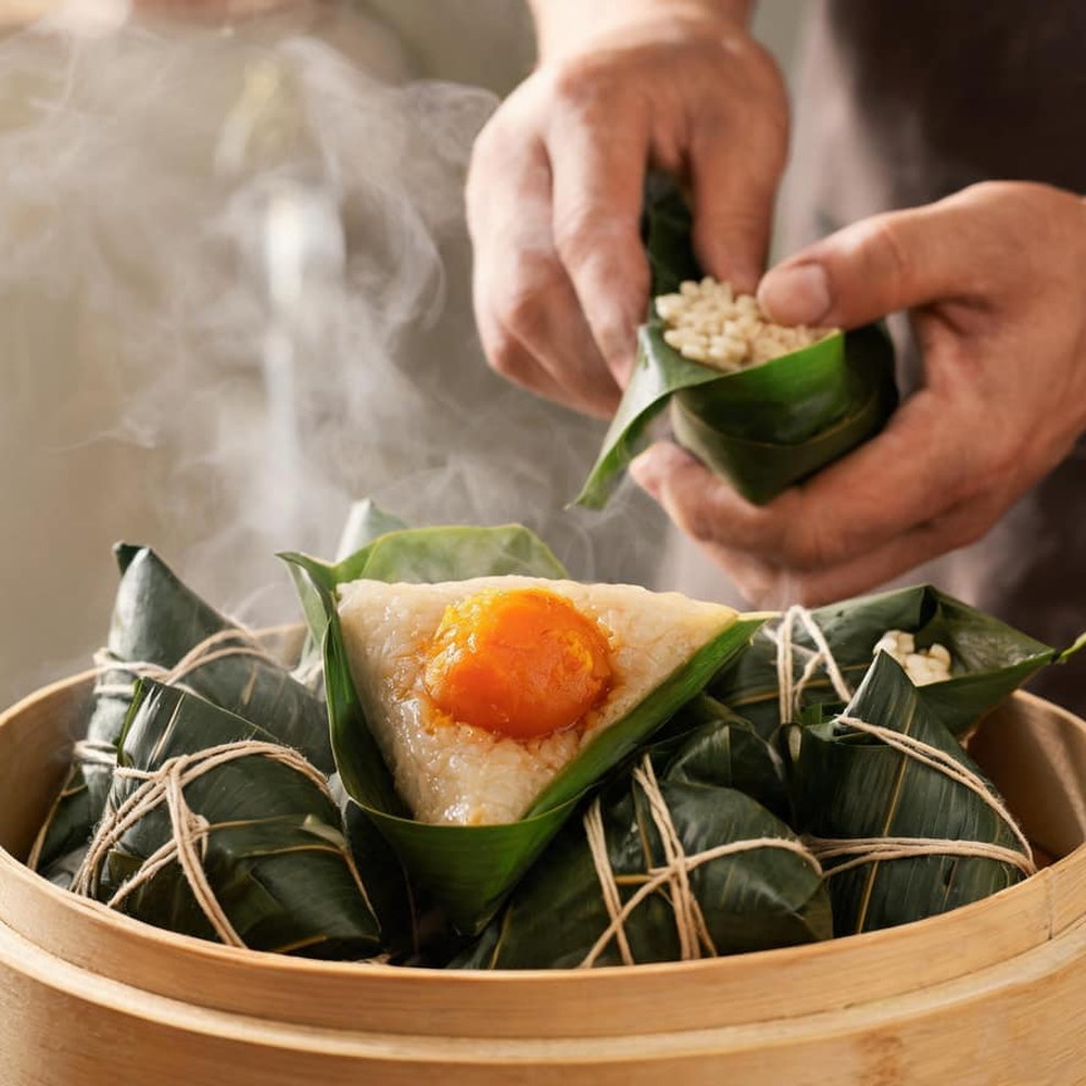 手工粽子（咸蛋黄肉 / 碱水 / 豆沙）