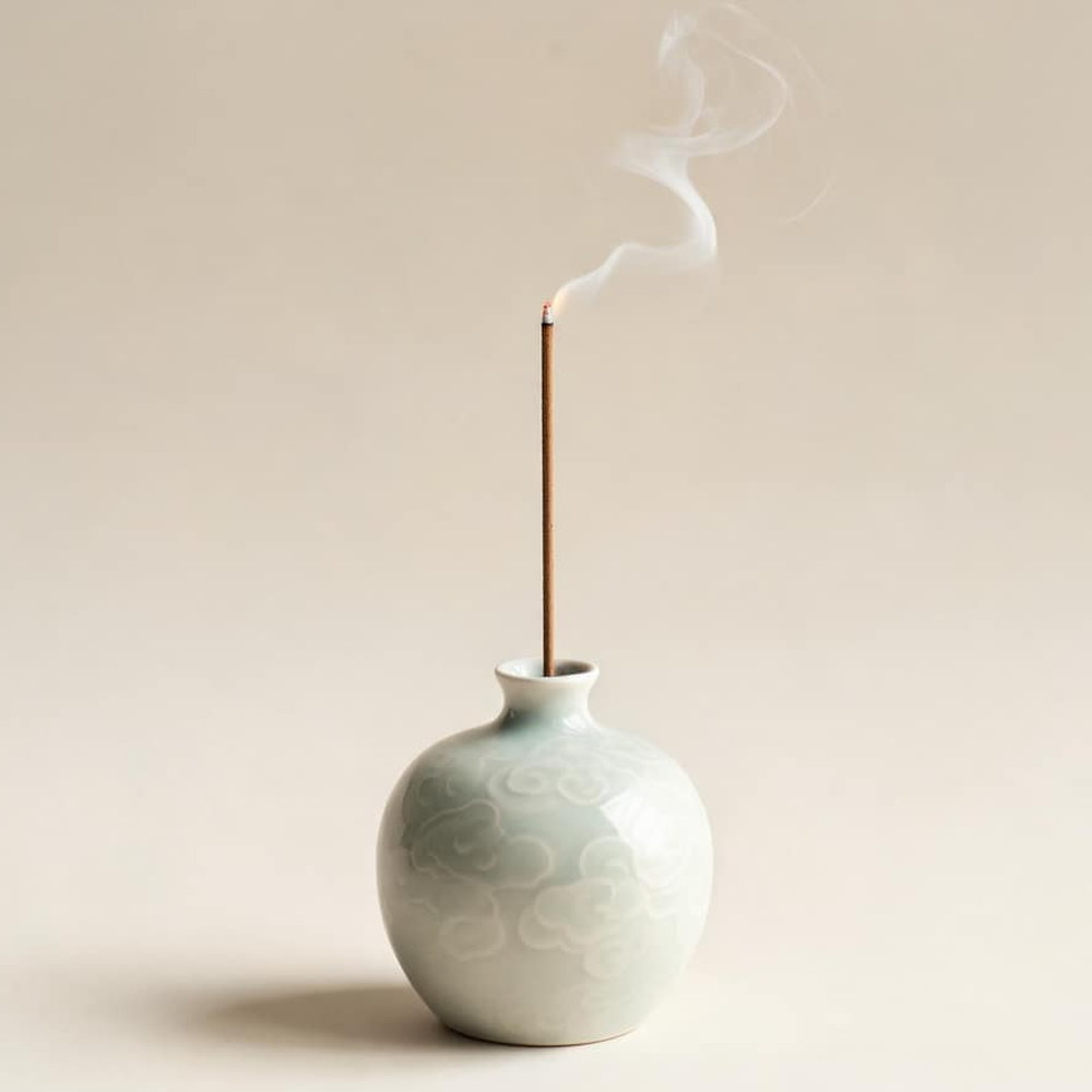 国潮陶瓷香插/花器