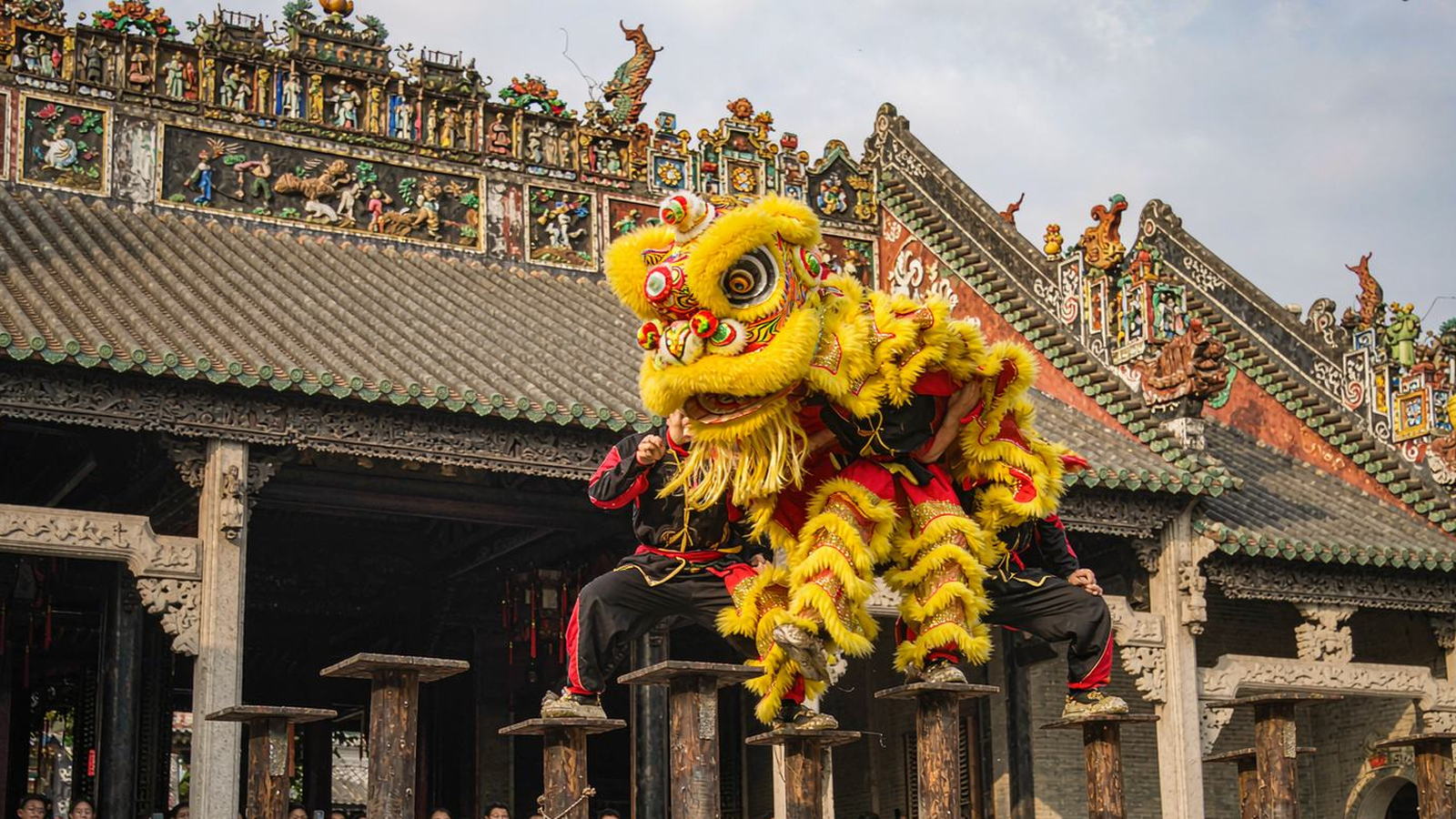佛山祖庙·黄飞鸿狮艺武术馆（示意图）